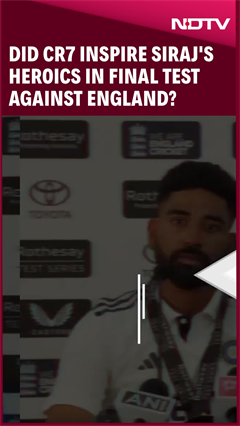Did Cr7 Inspire Siraj's Heorics In Final Test Vs England?