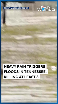 Tennessee Floods | Video Shows A Person Being Rescued From Submerged Car In Tennessee