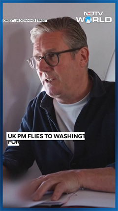 UK PM Heads To Washington With Zelensky For Crucial Meeting With US & EU Leaders