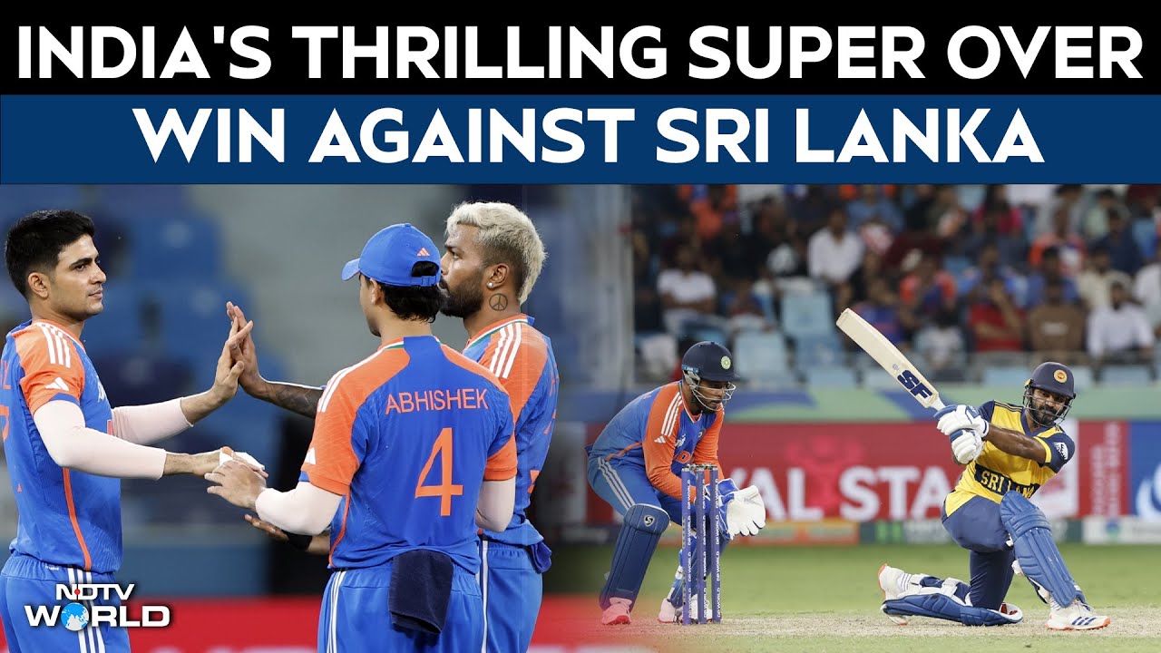 India Beat Sri Lanka In Asia Cup 2025 Super Over