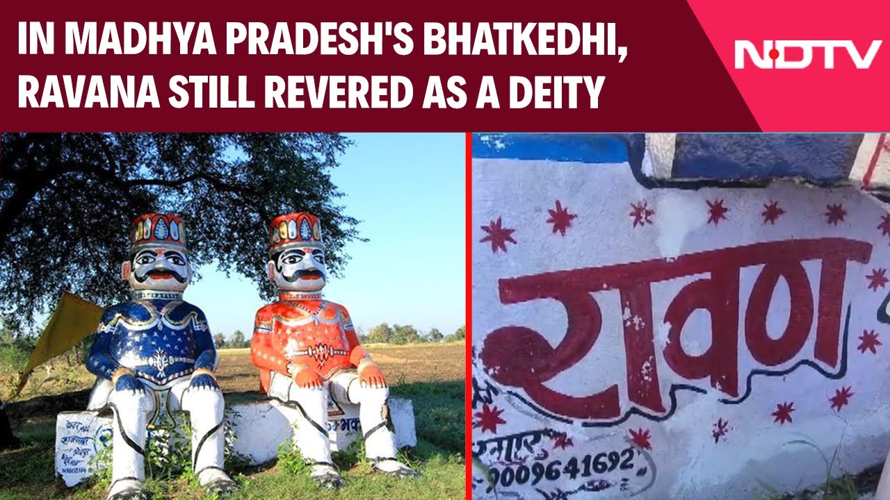 Video: Madhya Pradesh: Residents Challenge Popular Tradition By Offering Prayers To Ravana