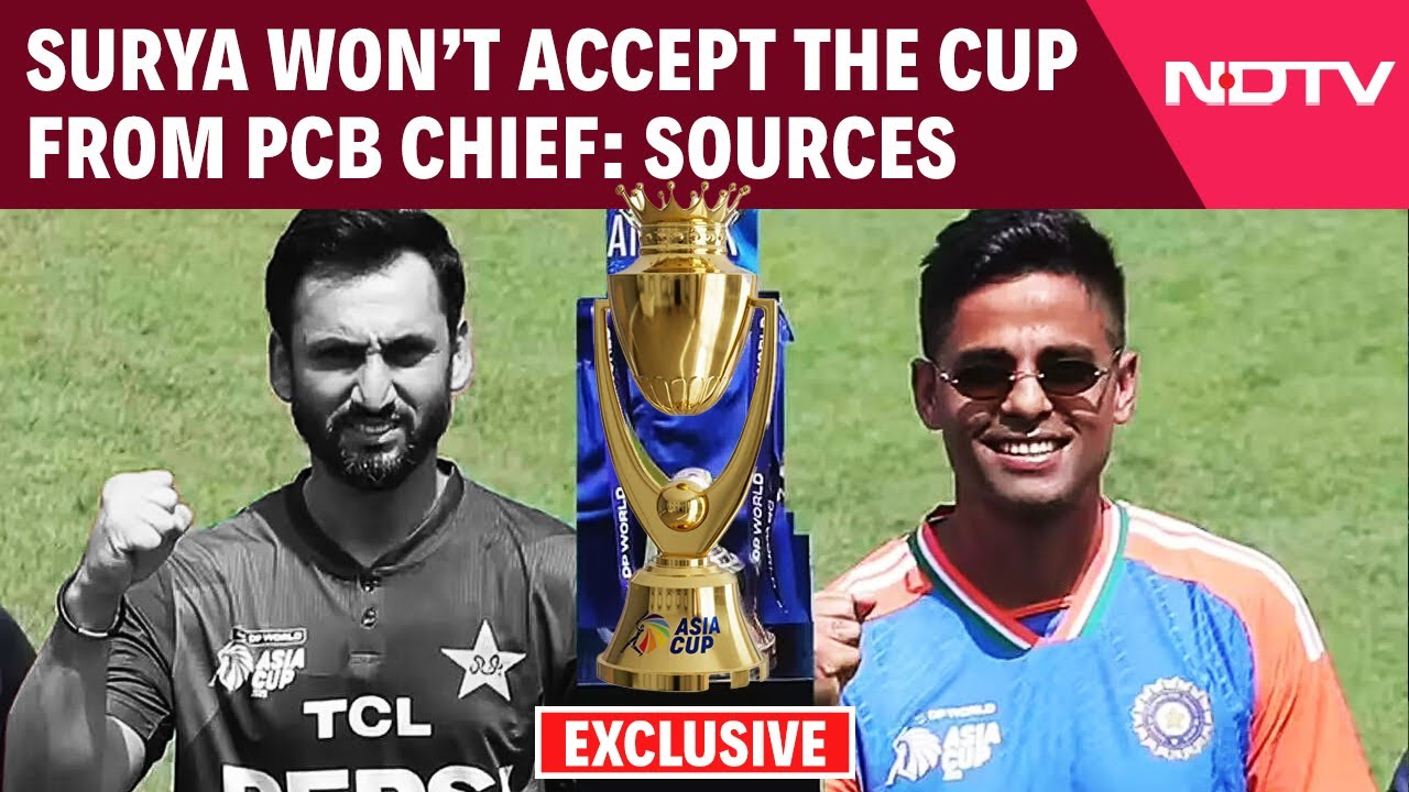 Ind Vs Pak Final | Surya Yadav Won't Accept The Asia Cup From PCB Chief, Say Sources