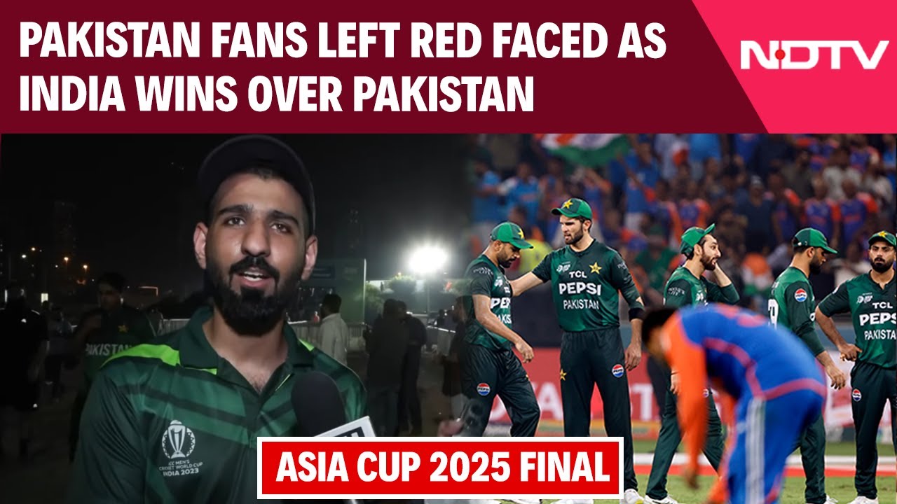 India Vs Pak | Fans In Green Jersey Left Red Faced As India Defeat Pakistan In Asia Cup 2025 Final