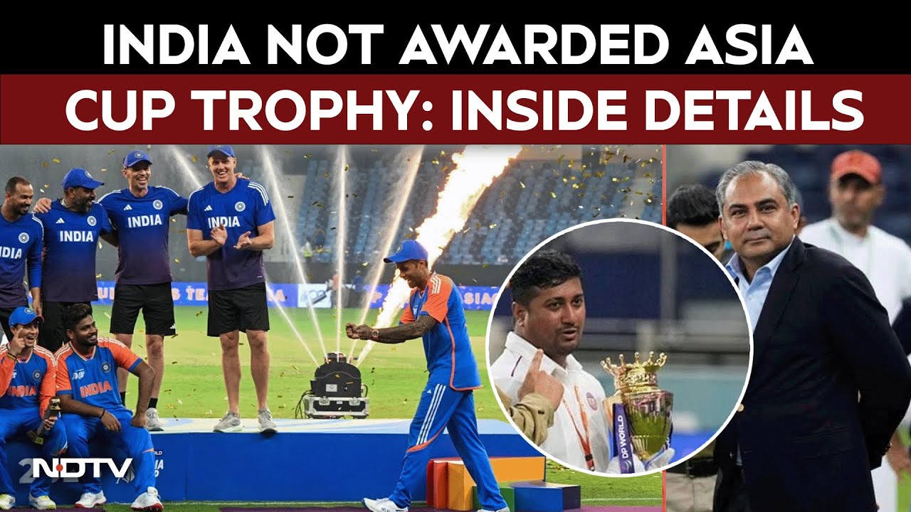 India Pakistan Match | India Celebrates Without Trophy After Team Refused To Accept It From Naqvi