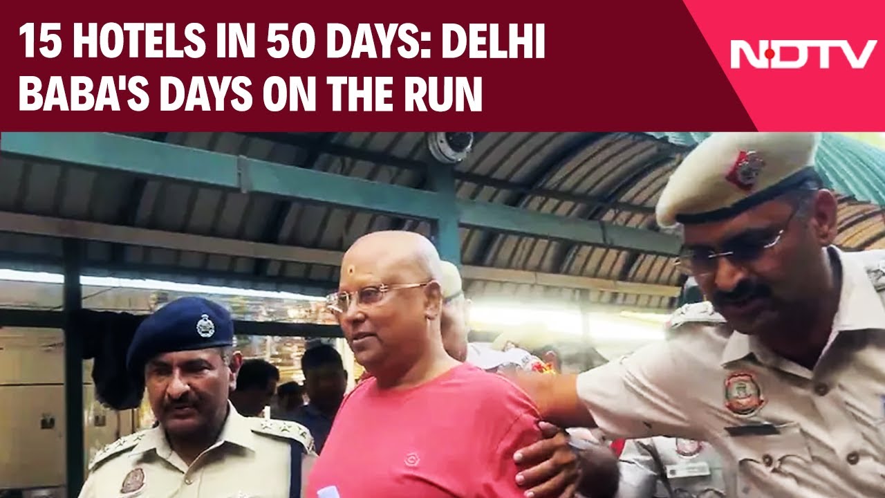 Delhi News | Molester Baba In Police Custody For Five Days, Arrested At A Hotel In Agra
