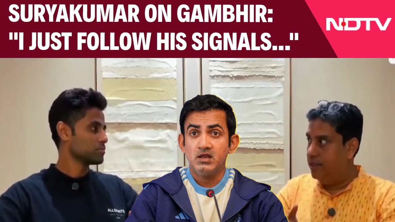 Suryakumar Yadav Interview | Suryakumar On Gambhir: "I Just Follow His Signals Without Thinking"