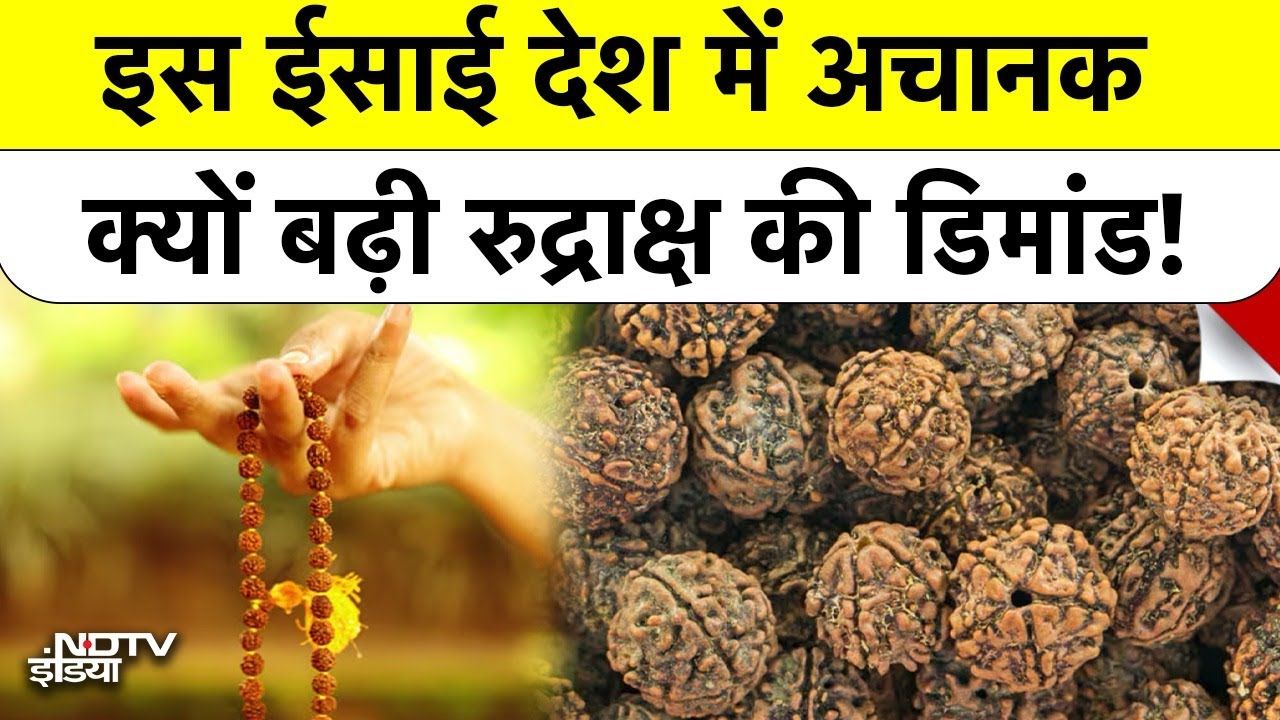Video : Rudraksha Export: विदेशों में रुद्राक्ष की डिमांड आसमान पर! भारत का नया ग्लोबल ट्रेंड?
