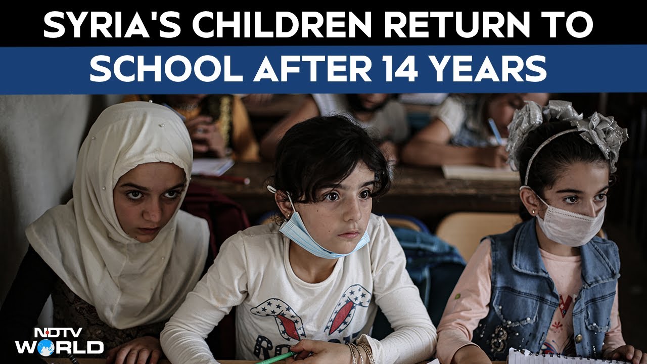 Video: Syria War News | Syria’s Children Return To School After 14 Years Of Conflict