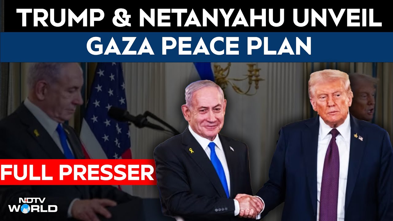 Trump Says Israel To Withdraw From Gaza "In Phases" Under Deal