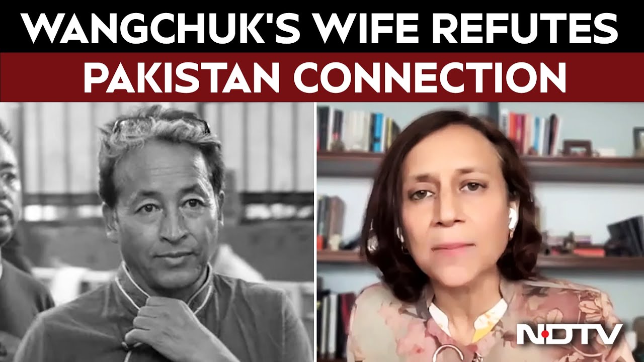 Sonam Wangchuk's Wife Calls Situation In Leh "Sad And Unfortunate": "Had CRPF Not Used Tear Gas..."