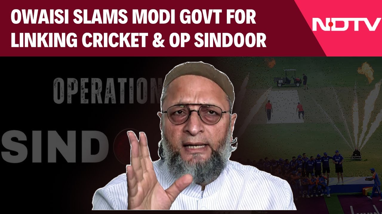 Asia Cup 2025 | 'Agar Aapka Beta Border…', Owaisi Blasts Modi Govt For Linking Cricket & Op Sindoor