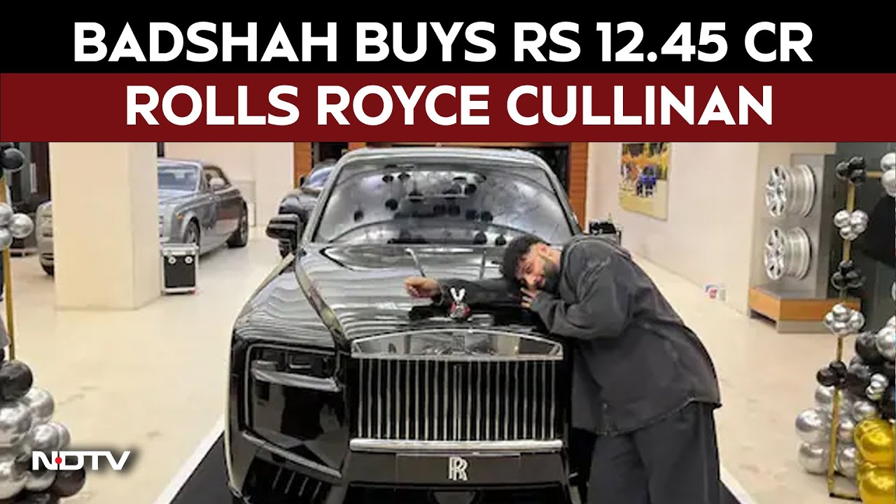 Badshah Shows Off His Rs 12.45 Crore Rolls-Royce Cullinan SUV