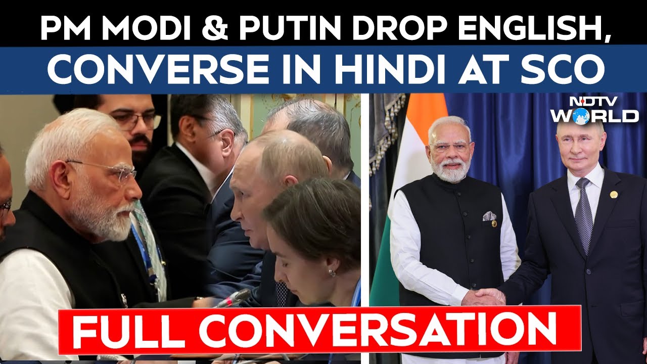 Modi Putin Meeting | PM Modi & Putin Drop English & Communicate In Hindi During Bilateral Meet