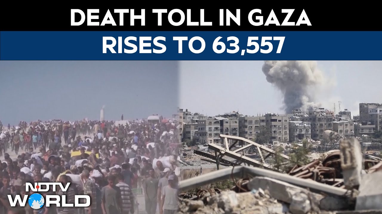 Israel Gaza News | Death Toll In Gaza Rises To 63,557. Over 1.6 Lakh Have Been Injured Since October 7