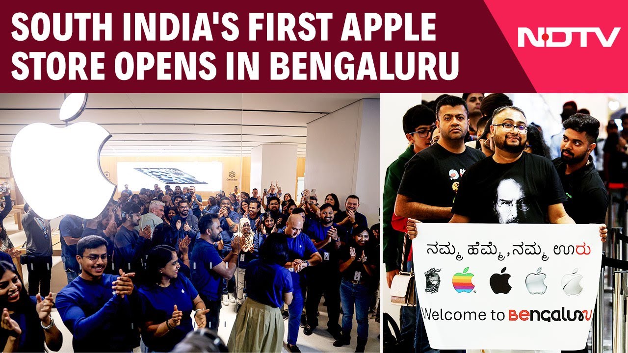 Apple Store Bengaluru | Apple Opens New Store In Bengaluru, Its 3rd After One Each In Mumbai & Delhi
