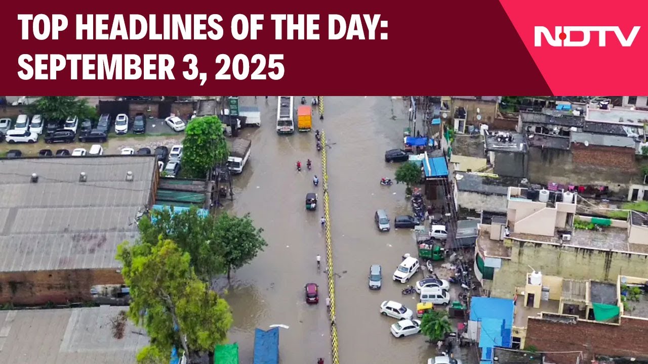 Video: Flood Fury: Schools Shut In Multiple Cities | Top Headlines Of The Day: September 3, 2025