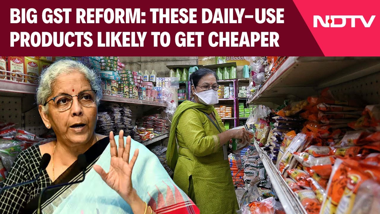 GST Meeting Today | GST Cut Likely To Bring Down Rates Of Daily-Use Food And Beverage Products