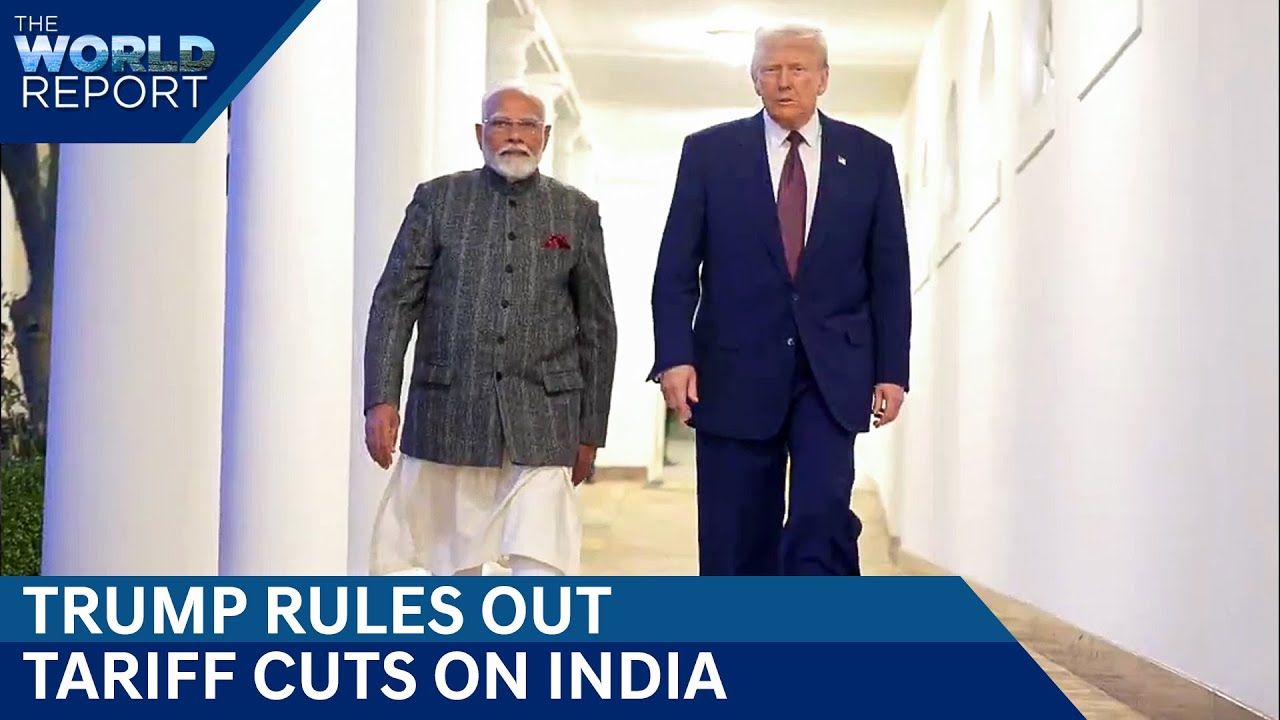 Video: Trump's Tariff Bender Continues, Calls India Trade Relationship 'One-Sided'  | The World Report