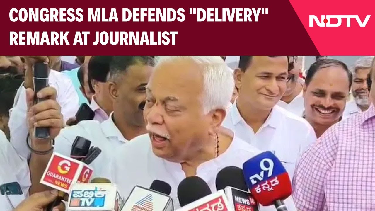 Congress MLA Makes Crass Comment, Laughs, Insults Journalist On Camera