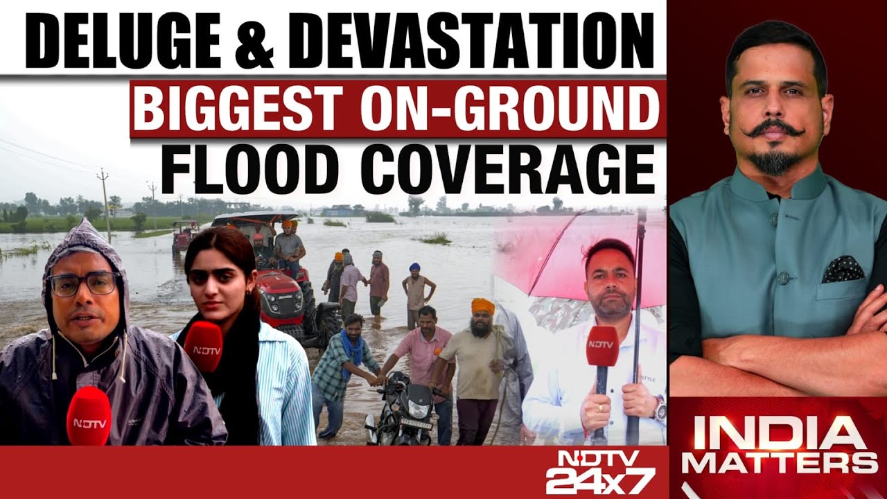 Fields Submerged In Flood Fury: NDTV Reports From Flooded Areas