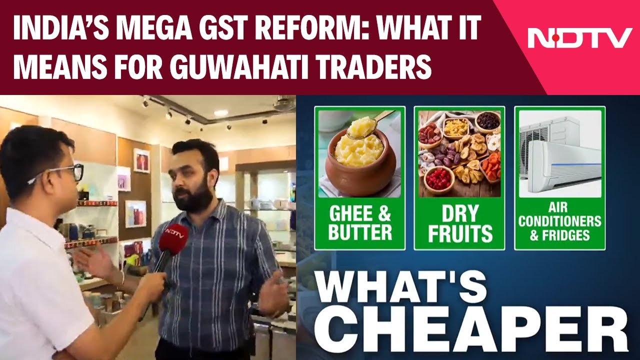 Video: GST News | Will GST Rate Cuts Be A Festive Gift? Guwahati Trader Answers