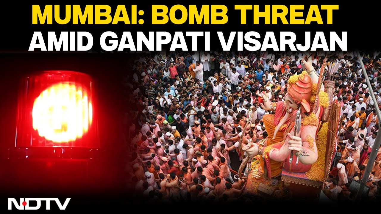 Mumbai On Alert Over 'RDX In 34 Vehicles' WhatsApp Threat Ahead Of Visarjan