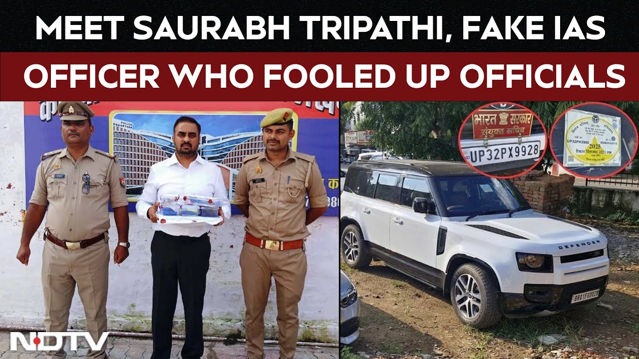 Lucknow IAS Arrested | Meet Saurabh Tripathi, Fake IAS Officer Who Fooled Officials & Duped People