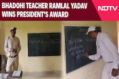 Uttar Pradesh News | Bhadohi Teacher Who Transformed Village School Honoured With President's Award Uttar Pradesh News | Bhadohi Teacher Who Transformed Village School Honoured With President's Award