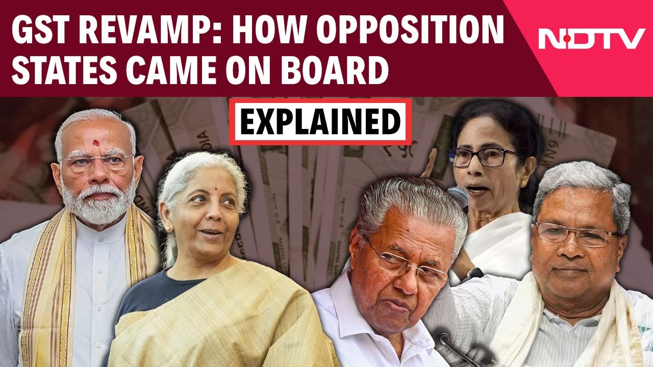 Video: GST News | GST Revamp: How Opposition-Ruled States Came On Board