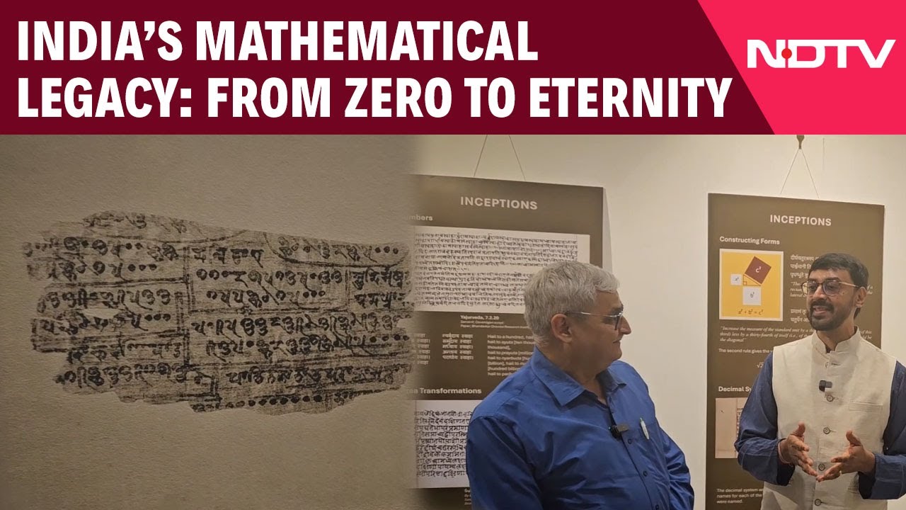 Video : India’s Mathematical Legacy: From Zero to Eternity