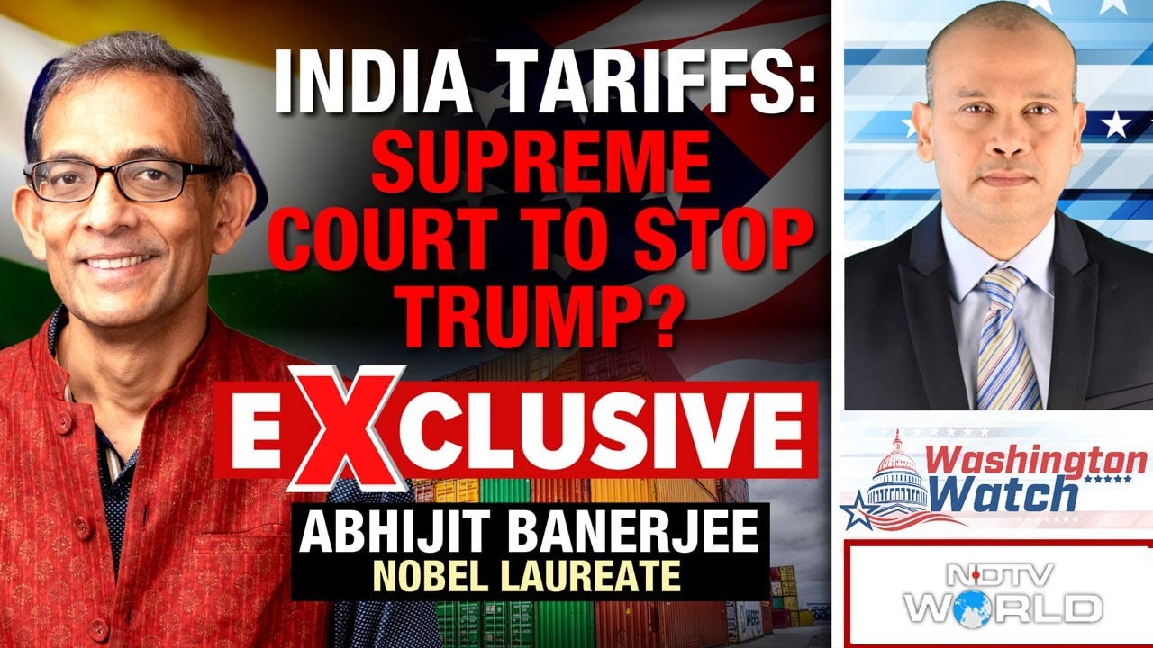 Video: Fixing India-US Faultline: Nobel Laureate Abhijit Banerjee On NDTV World