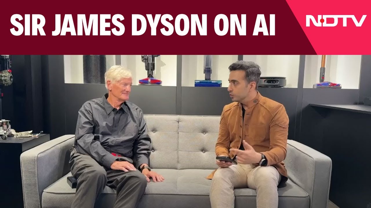 NDTV Exclusive Chat With Sir James Dyson