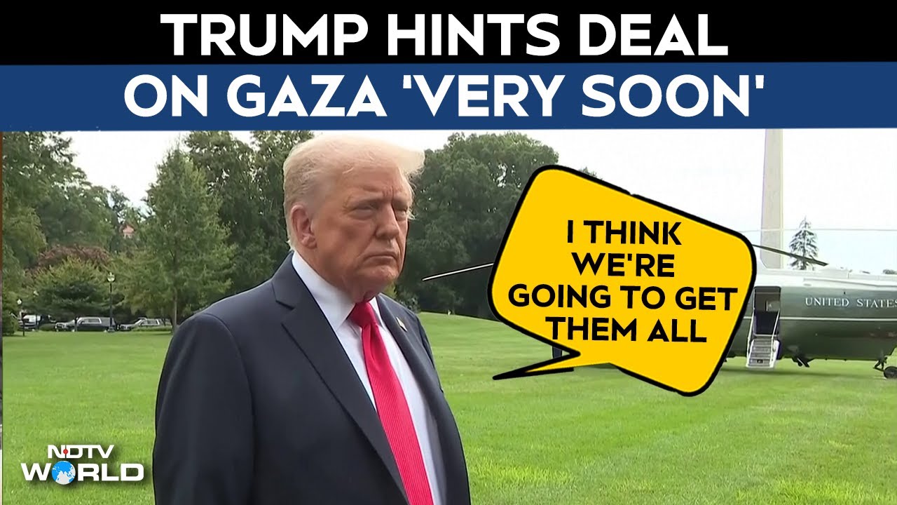 Gaza War | Trump Says Deal On Gaza ‘Very Soon’ After Sending ‘Last Warning’ To Hamas