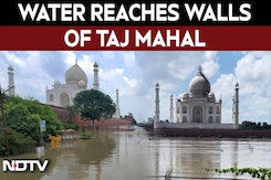 Taj Mahal Flood | Water Reaches Walls Of Taj Mahal Due To Rising Yamuna Levels In Agra Taj Mahal Flood | Water Reaches Walls Of Taj Mahal Due To Rising Yamuna Levels In Agra