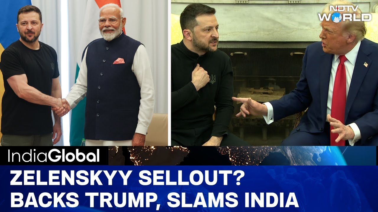 Zelensky Backs Trump's India Tariffs | Why Is Zelensky Trying To Please Trump?