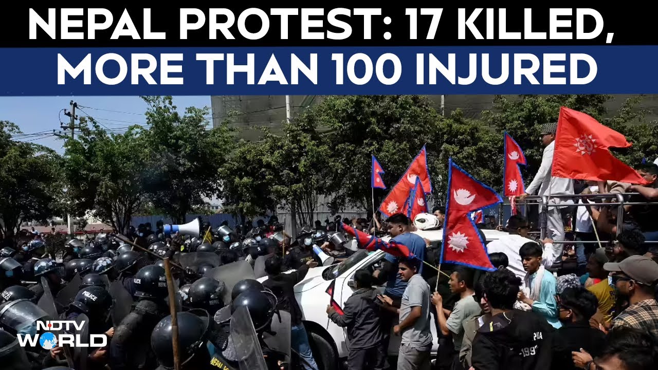 Protesters In Nepal Clash With Police As Government Blocks Social Media, Killing 16