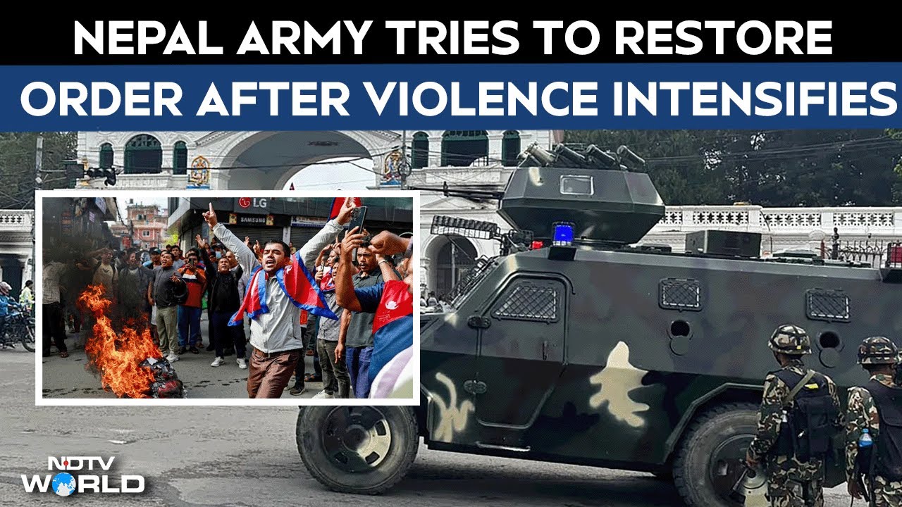 Nepal Protests News | Army Tries To Restore Order In Nepal After Protest Violence Intensifies