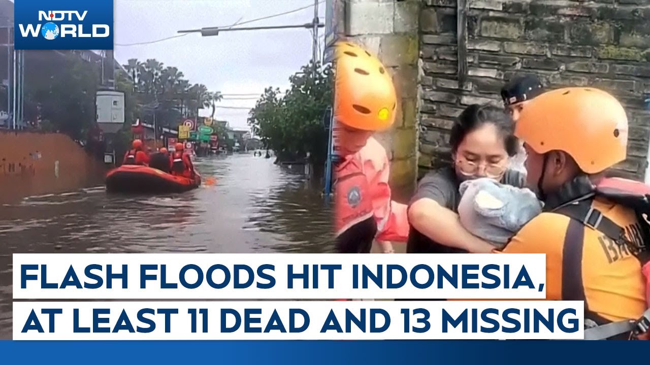 Video: Bali Floods | Flash Floods Hit Indonesia, Leave At Least 11 Dead And 13 Missing