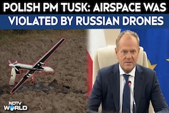 Polish PM Tusk Says Airspace Was Violated By Russian Drones Polish PM Tusk Says Airspace Was Violated By Russian Drones