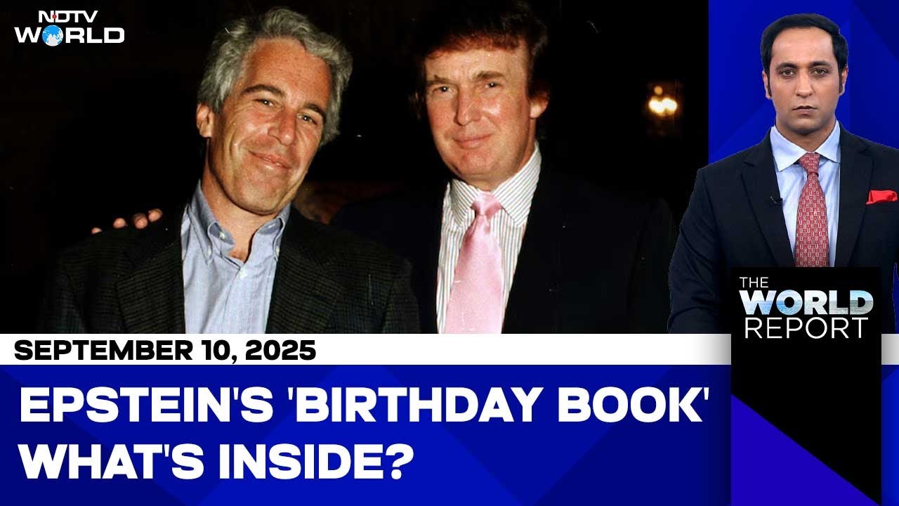 Epstein's 'Birthday Book' Released: Donald Trump, Bill Clinton Named in 'Birthday Book'