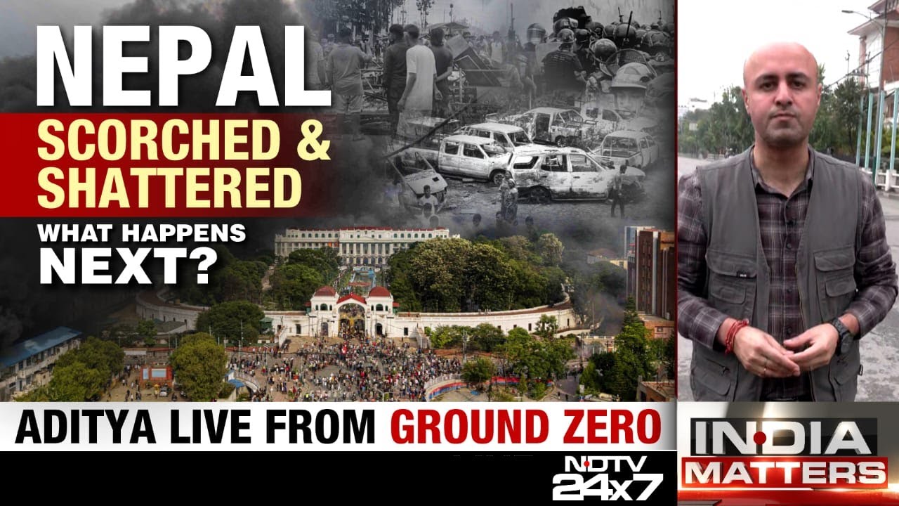 Singed, Scorched & Shattered Uneasy Calm After Chaos In Nepal | Aditya Raj Kaul On Ground Zero Singed, Scorched & Shattered Uneasy Calm After Chaos In Nepal | Aditya Raj Kaul On Ground Zero