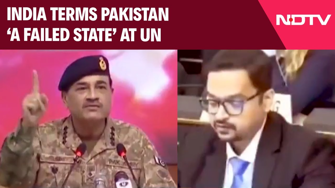 Video: India Pakistan Relations News | 'Failed State': India's Fiery Attack On Pakistan At UN