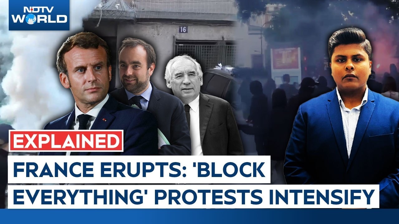 France Protest Today | Why France Is Protesting And What The "Block Everything" Movement Means