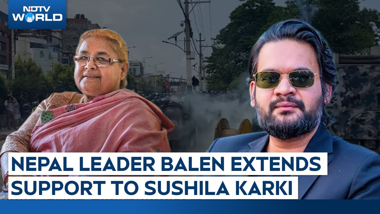 Nepal's Popular Leader Balen Makes Special Request To Gen-Z Nepal's Popular Leader Balen Makes Special Request To Gen-Z