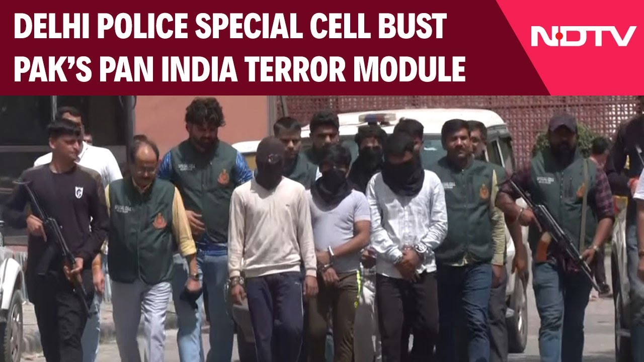 Delhi Police Special Cell Busts Pakistan-Linked Pan-India Terror Module | 5 Arrested