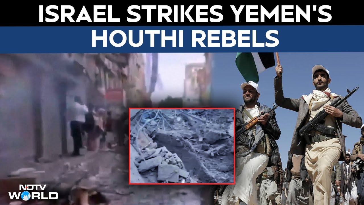 Israel Conducts Heavy Airstrikes on Yemen’s Houthi Rebels, Killing Nine
