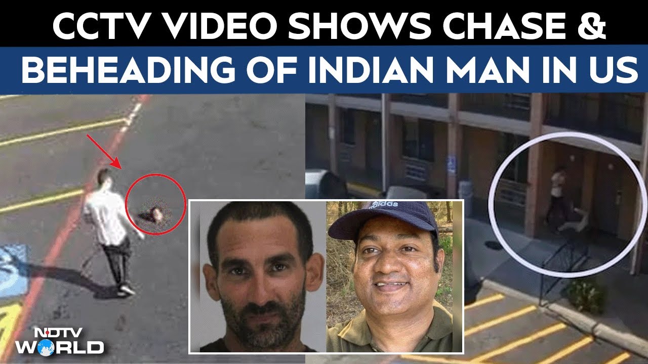 Indian Man Beheaded In Dallas | Video Shows Motel Staff Chased