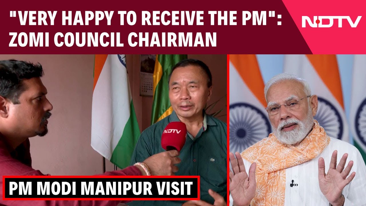 Video : PM Modi Manipur | "Very Happy To Receive The Prime Minister": Vumsuan Nauluk, Chairman, Zomi Council