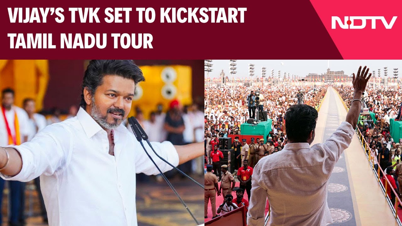 Vijay's TVK Plans Statewide Tour Ahead Of 2026 Tamil Nadu Polls | The Southern View Vijay's TVK Plans Statewide Tour Ahead Of 2026 Tamil Nadu Polls | The Southern View