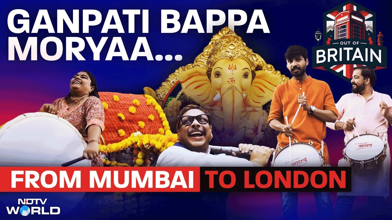 Video : From The Arabian Sea To The Thames: Mumbai Meets London In Ganpati Style